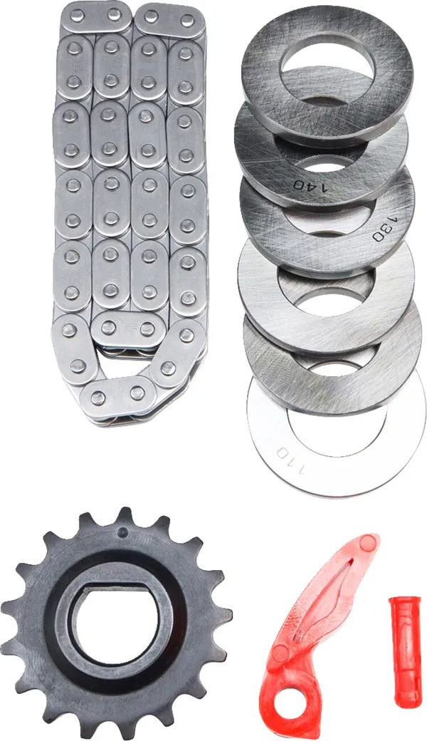 FEULING PARTS Grandinės įtempėjo rinkinys Harley Davidson FLDE / FLFB / FLFBS 1750-1923cc 17-26