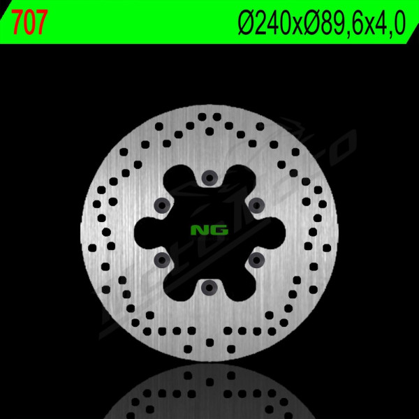 NG Priekinis stabdžių diskas 240X89,6X4,0mm Gilera / Malaguti 125-400cc 86-02