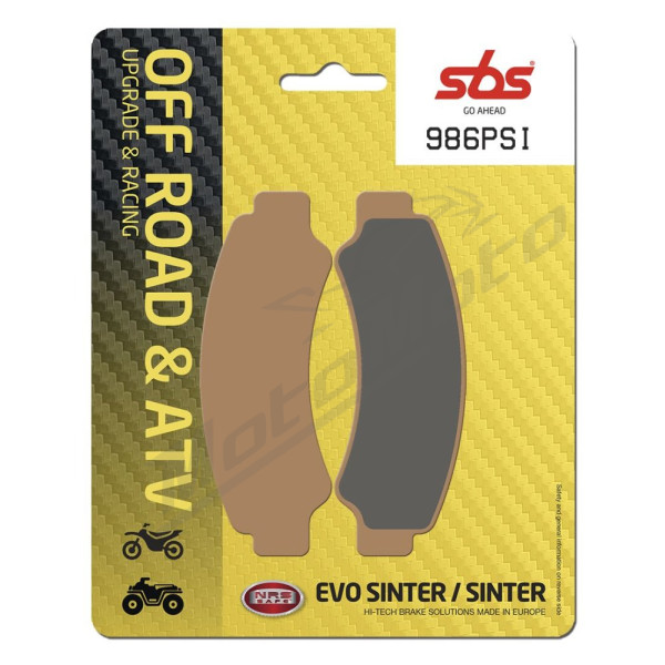 SBS PSI 986PSI Brake Pads CF Moto Cforce / Uforce / Zforce 400-1000cc 18-21