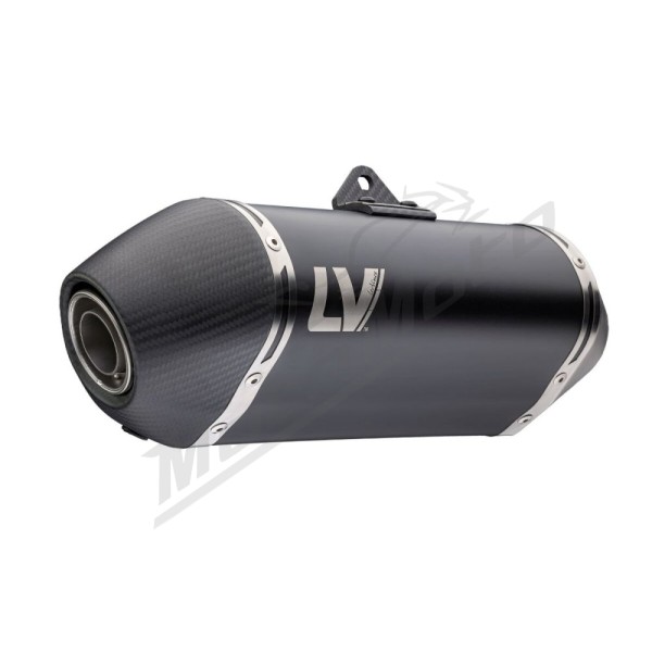 LEOVINCE LV-14 Black Edition Slip-On Muffler YAMAHA XTZ 690-700 19-25