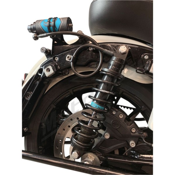 LEGEND SUSPENSION REVO ARC Remote Reservoir External Mount Harley Davidson FLHR / FLHT / FLHX / FLHXSE / FLTRX / FLTRXST 1584/1977 09-25