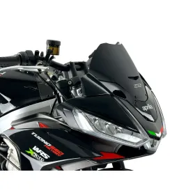 WRS SPORT AP006NO Priekinis stiklas Matinis Juodas Aprilia Tuono 660-1100cc 21-24