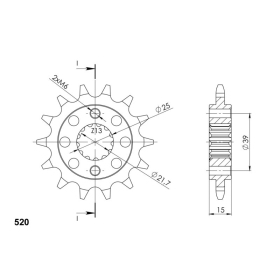 Supersprox Front sprocket 1042.14