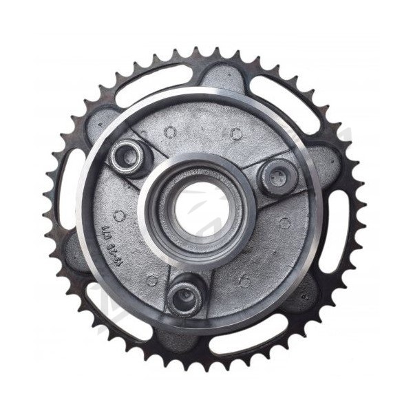 REAR SPROCKET ASSY MZ ETZ 150 48teeth