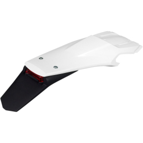 UFO Galinis Sparnas su Žibintu Husqvarna FE / TE / TX 150-501cc 20-23 Baltas