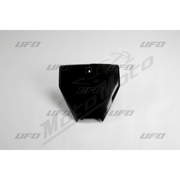 UFO Juodas priekinis numerio plastikas Husqvarna TC 85cc 18-24