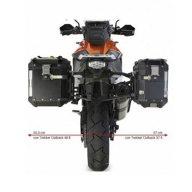 KAPPA Monokey Cam Side case rack curved KTM Adventure / Super Adventure 1090-1290 13-20