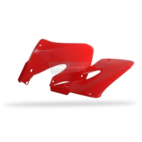POLISPORT Radiator Covers Red Honda CR 125-250  97-99