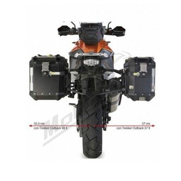 KAPPA Monokey Cam Side case rack curved KTM Adventure / Super Adventure 1090-1290 13-20