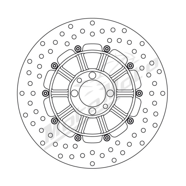 Brembo Serie Oro Rear brakedisc BMW K100 / K1100 / K75 83-98