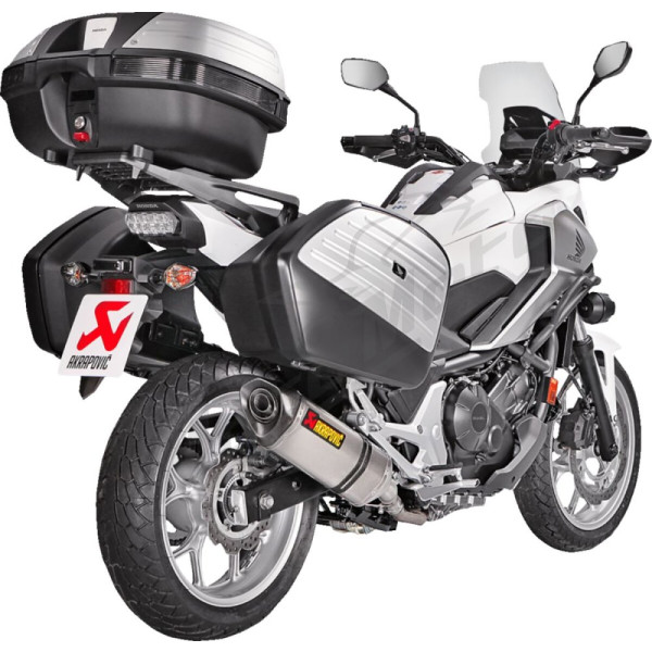 AKRAPOVIC Slip-On Anglies pluošto / titano duslintuvas Honda NC 700-750 12-20