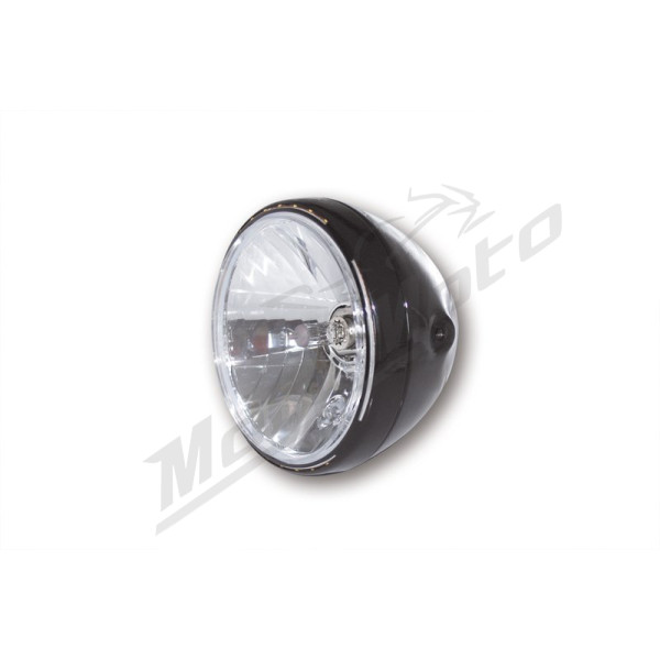 HIGHSIDER Smart Reno 2 Universal Headlight Black Ø200mm