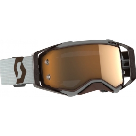 Off Road Scott Prospect Amplifier Grey/Brown Goggles (Mirrored Lens)
