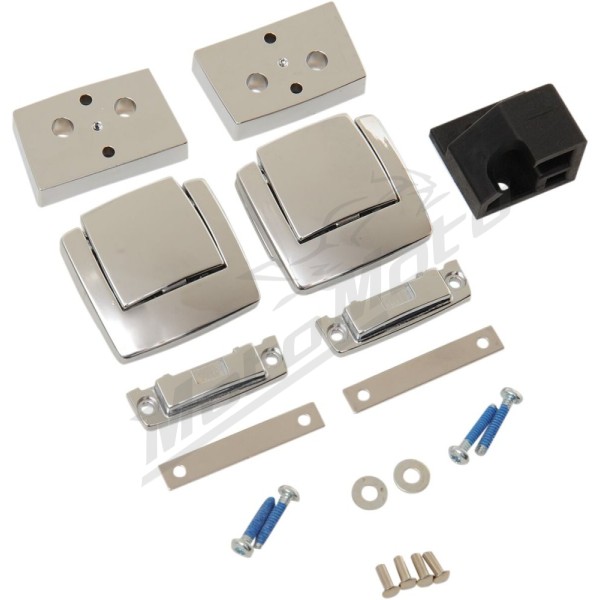 DRAG SPECIALTIES Tour-Pak® Hardware Latch Kit Harley Davidson FLHT / FLHTC / FLHTCI 1340-1690cc 87-13