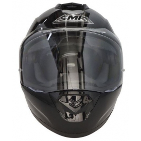 SMK TWISTER BLACK GL200 Glossy Black Full Face Helmet