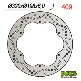 NG BRAKES Priekinis/galinis fiksuotas stabdžių diskas 320mm Yamaha XJ / XVZ 600-1300cc 91-05