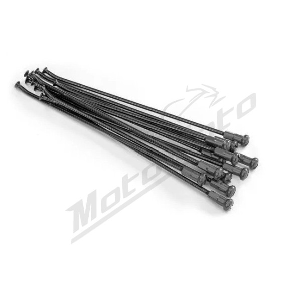 KITE Front Wheel Spoke And Nipple Replacement Kit Black 17" 16vnt.