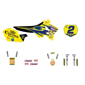 Blackbird lipdukų rinkinys REPLICA TEAM SUZUKI 2001 Suzuki RM 125-250cc 01-24