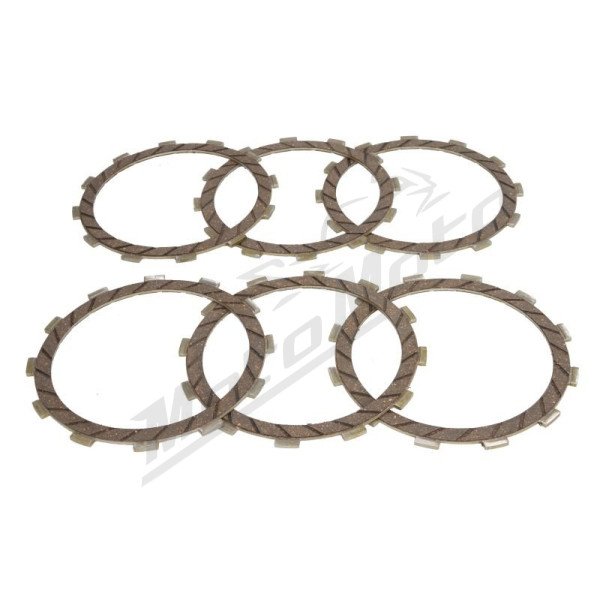 4RIDE Clutch friction disc set Arctic Cat / Kawasaki / Suzuki 250-500cc 80-11