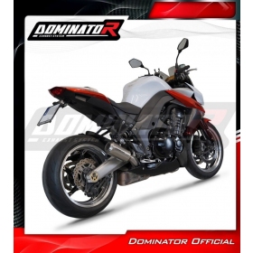 Duslintuvo bakeliai Dominator  GPS + dB killer Kawasaki Z1000 2014 - 2016