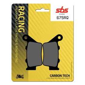 Sbs Brakepads Carbon Tech rear Aprilia / BMW / Ducati / Harley-Davidson / Honda / Husaberg / Husqvarna / KTM / Triumph / Yamaha 125-1200cc 96-22
