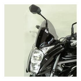 BULLSTER Windscreen (Black Smoke) KAWASAKI ER-6N 650cc 09-11