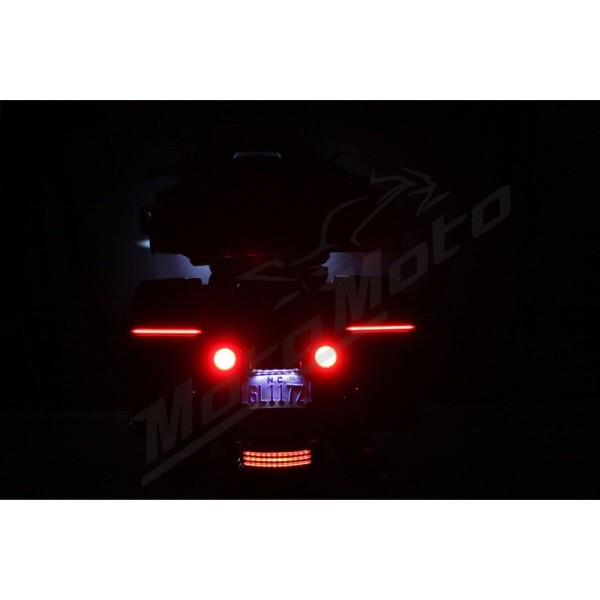 CUSTOM DYNAMICS LED Low-Profile BAGZ™ Accent Lights Harley Davidson FLH / FLHR 1690-1923cc 14-24