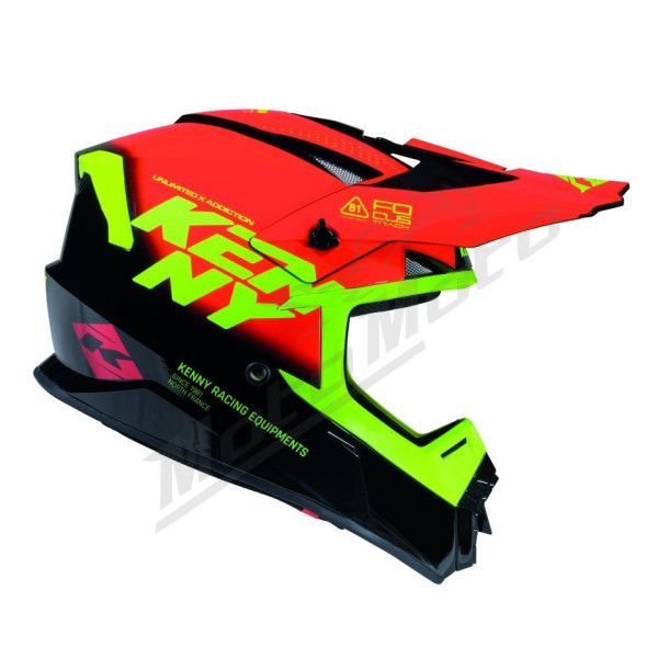 Kenny racing cross/enduro track helmet graphic focus