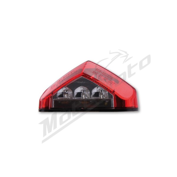 SHIN YO LED Taillight Red Glass, E-Approved (1pc)