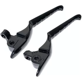 KURYAKYN Enygma Lever Kit Black Harley Davidson FLHR / FLHTC / FLHX / FLTRX FLHTK 1584/1800 08-13 