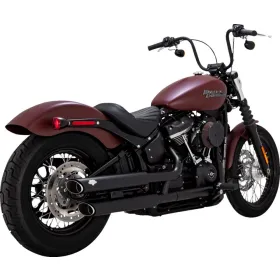 VANCE & HINES 3 colių "Twin Slash Slip-On" duslintuvai Harley Davidson FLDE / FLHC / FXBR / FXLRST 1750-1923cc 18-25