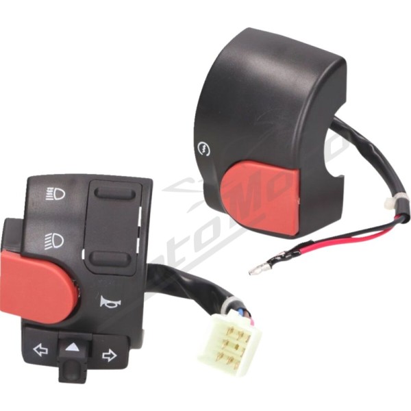 101 OCTANE Switch Assembly Set Left and Right MBK Nitro / Yamaha NZ/YQ 50/100 97-16