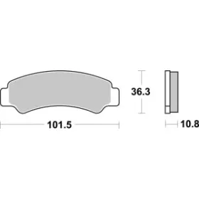 Brembo Front Brake Pads Kit CF Moto C-Force / U-Force / Z-Force 400-1000cc 16-23