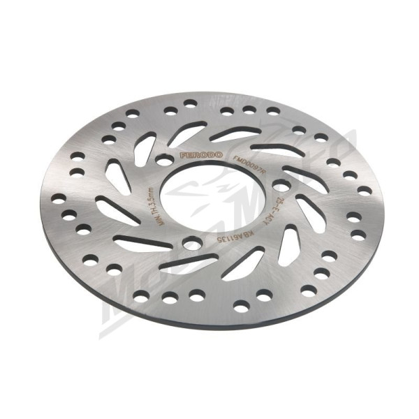 Ferodo Brake disc front fixed 190/58,2/4mm SYM / Yamaha / Honda / Benelli / Peugeot / MBK / Pgo 50-491 98-17
