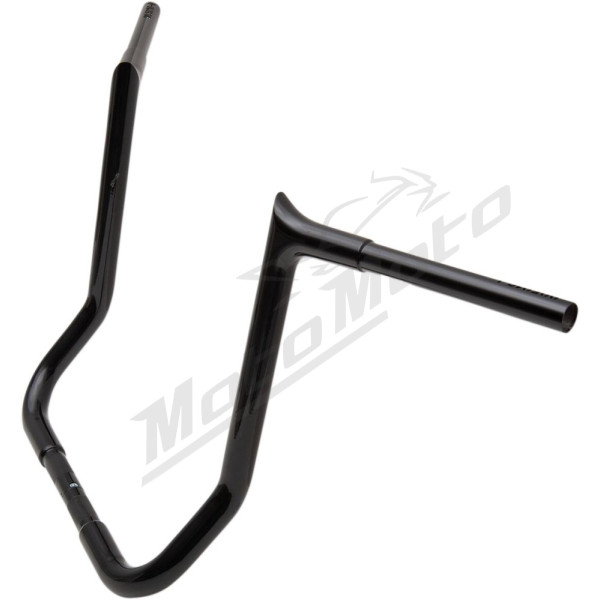 FAT BAGGERS INC. Pointed Top Handlebar Black 91.5x40.5cm Harley Davidson FLH / FLHT / FLHTCU / FLHTCUI / FLHXST 1340-1923 86-22