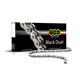 REGINA Black dual 520 ZRA Z-Ring Grandinė 120 narelių