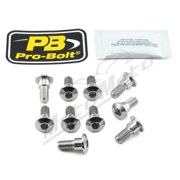 PRO BOLT Stabdžių disko tvirtinimo varžtų rinkinys Suzuki AN / DL / GSF / GSR / GSX / GSX-R 600-1300cc 02-25