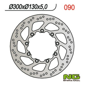 NG BRAKES Front Fixed Brake Disc 300mm Kawasaki KLE 500cc 91-07