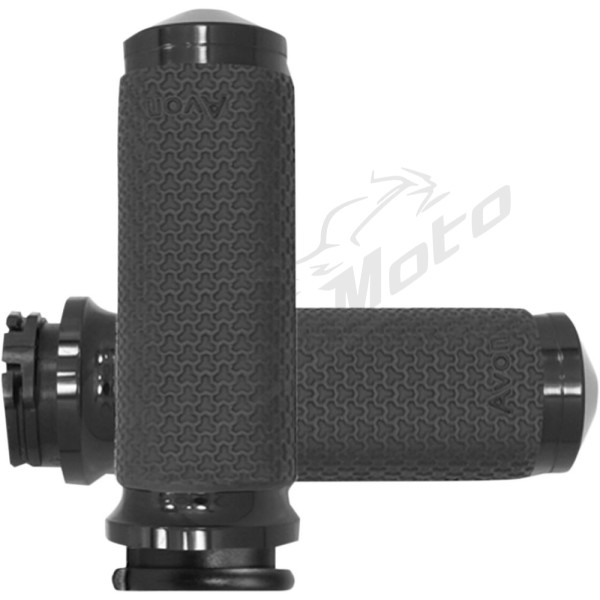 AVON GRIPS Vibration Dampening Memory Foam Grips Harley Davidson 1984–2024 1000–1923 cc