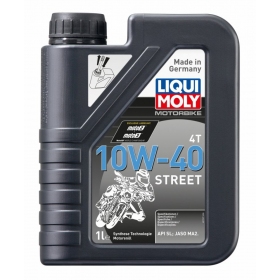 LIQUI MOLY MOTORBIKE 10W40 STREET Semi-synthetic oil 4T 1L