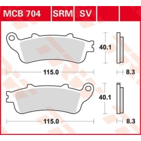 TRW SV Series Sindered Brake Pads Honda / Kawasaki / Victory 650-1800cc 98->
