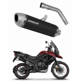 Triumph Tiger 800 XCA 2018-2020 Dominator duslintuvas S6 BLACK + dB killer