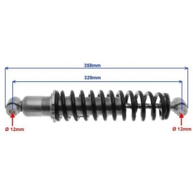 Rear shock absorber ATV STXE 250cc 358mm Ø12 