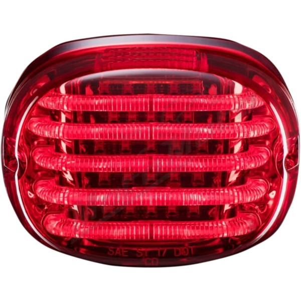 CUSTOM DYNAMICS ProBEAM® Squareback LED Taillight Kit Harley Davidson FLD / FLDE 883-1977cc 88-24
