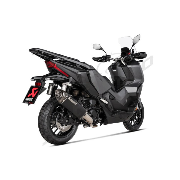 AKRAPOVIC Slip-On Line Muffler Stainless Steel / Carbon Fiber Honda ADV / NSS 350 21-24