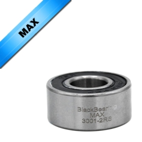 BLACK BEARING Mountain Bike Pivot Bearing MAX 12x28x12 mm 3001-2RS