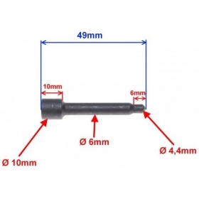 Clutch bushing ATV / CROSS / SHINERAY / XY150-17 150cc 4T