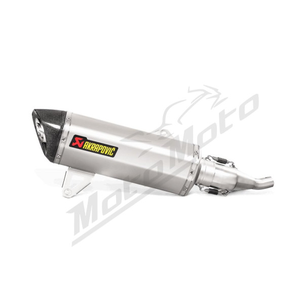 AKRAPOVIC Slip-On Nerūdijančio plieno / anglies pluošto duslintuvas Yamaha YP 125 17-20