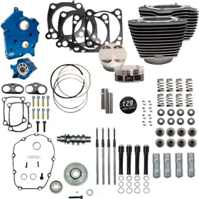 S&S CYCLE 129" OC Variklio galios didinimom kompl. Harley Davidson FLDE/ FLFB / FLHRC / FLTRX / FLTRXS / FXST 1750-1923 17-23