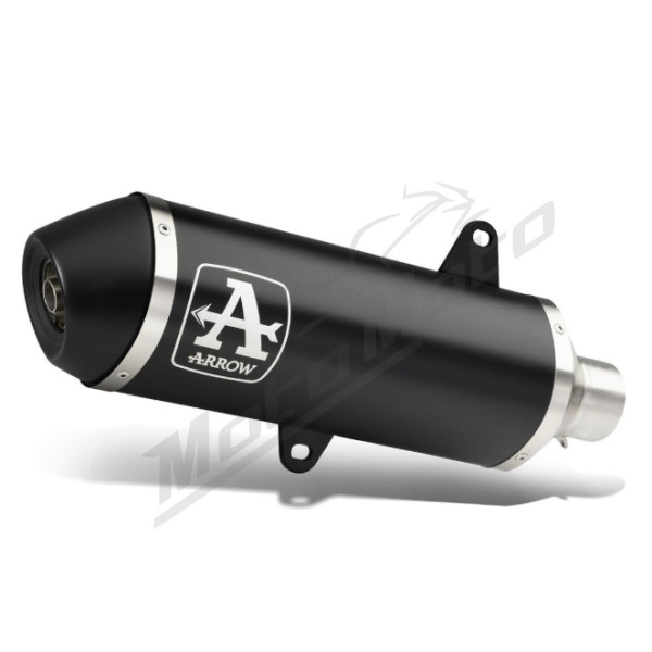 Muffler ARROW Urban Dark Vespa GTS 125 IGET E4 2016-2020